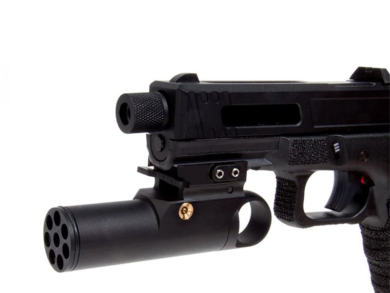 Zoxna Mini Launcher (Rifle/Pistol - 40 Rounds - Black - V2)