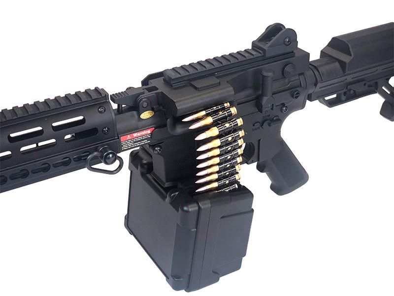 Golden Eagle MCR LMG AEG with Drum Mag. L (2600 Rnds - Sound Control - F6670)