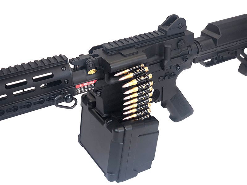 Golden Eagle MCR LMG AEG with Drum Mag. L (2600 Rnds - Sound Control - F6670)