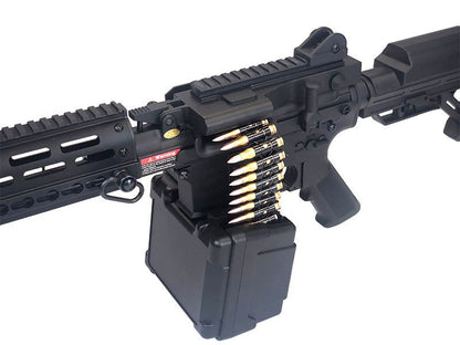 Golden Eagle MCR LMG AEG with Drum Mag. L (2600 Rnds - Sound Control - F6670)