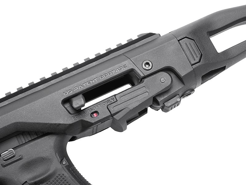 CAA Airsoft Division Roni G5 Pistol Carbine Conversion (Black - 17 Series - CAD-SK-08-BK)