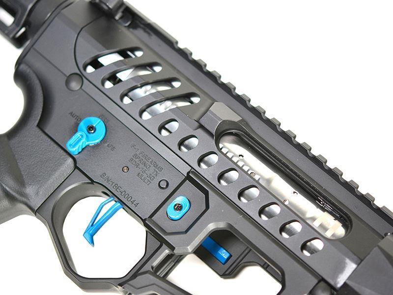 EMG F1 Firearms BDR-15 3G BR2 AR15 AEG Rifle (Black with Blue - BDR-BBL-2)