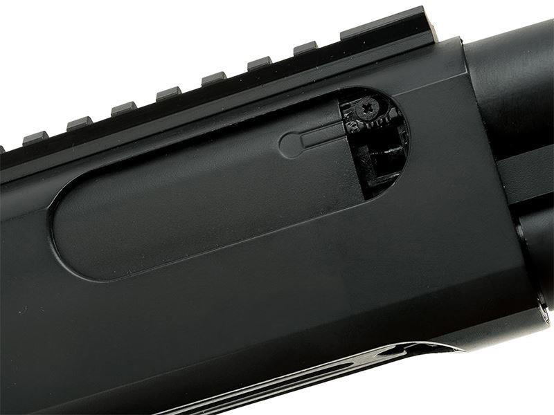 Golden Eagle M870 AR Tactical Tri-Shot Gas Pump Action Shotgun (Medium - Black - M8874 - V2)