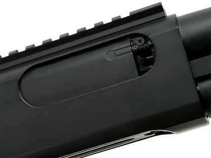 Golden Eagle M870 AR Tactical Tri-Shot Gas Pump Action Shotgun (Medium - Black - M8874 - V2)