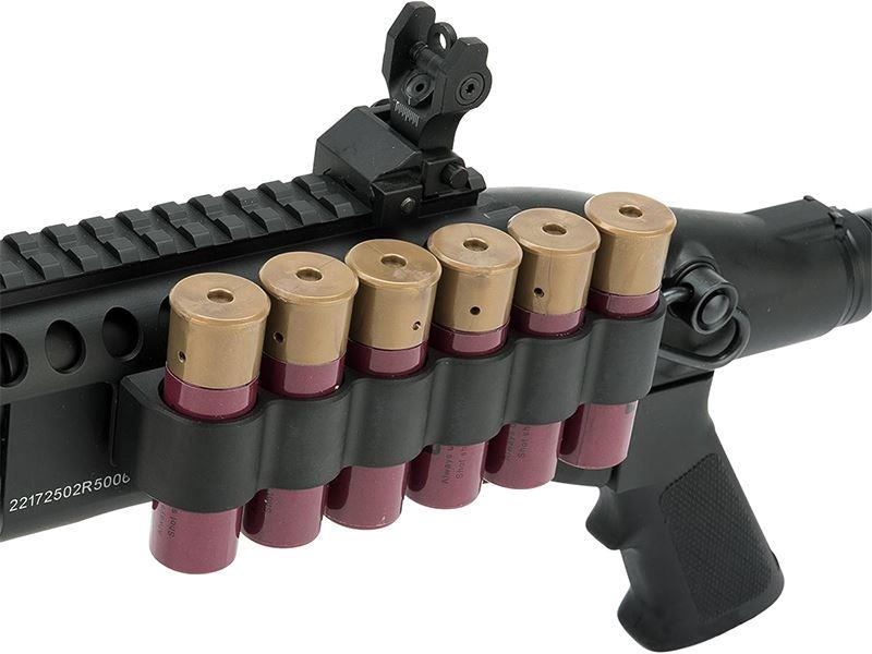 Golden Eagle M870 AR Tactical Tri-Shot Gas Pump Action Shotgun (Medium - Black - M8874 - V2)