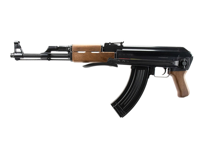 Golden Eagle AK With Folding Stock Carbine AEG (Black - Inc. Battery and Charger - 6801)