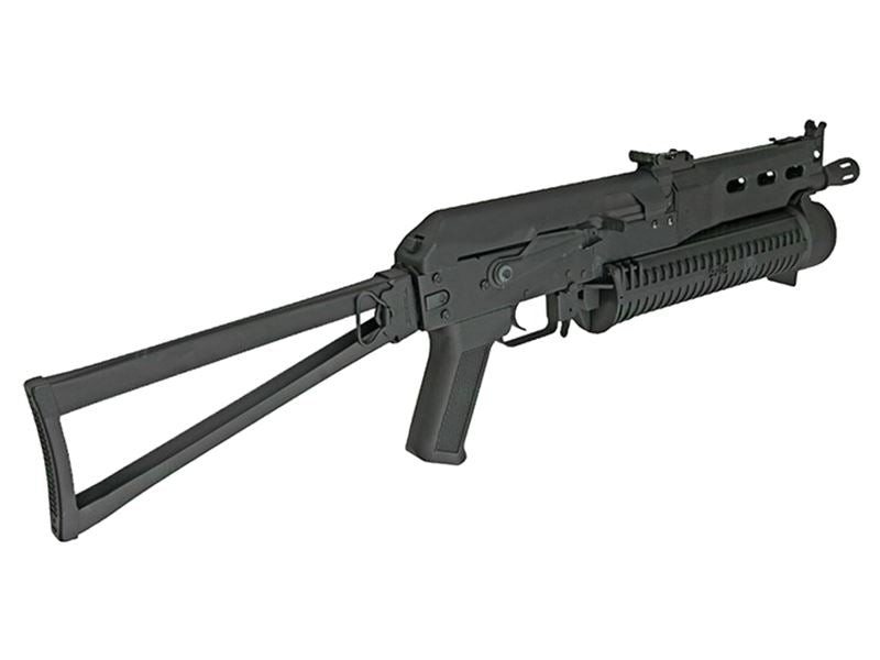 Golden Eagle PP-19 Bizon SMG AEG (Inc Battery & Charger - Black - 6835)