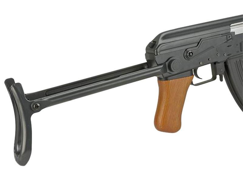 Cyma AK47-S AEG Rifle with Folding Stock (Real Wood - CM042S - Semi Only)