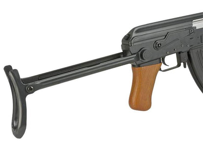Cyma AK47-S AEG Rifle with Folding Stock (Real Wood - CM042S - Semi Only)