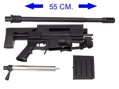 Golden Eagle Vanquish LMR Sniper Rifle (450 FPS - Fluted - Spring Bolt Powered)