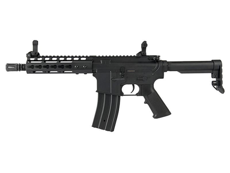 Golden Eagle 7" Keymod RIS AEG (Full Metal Handguard - AEG - Black - F6637)