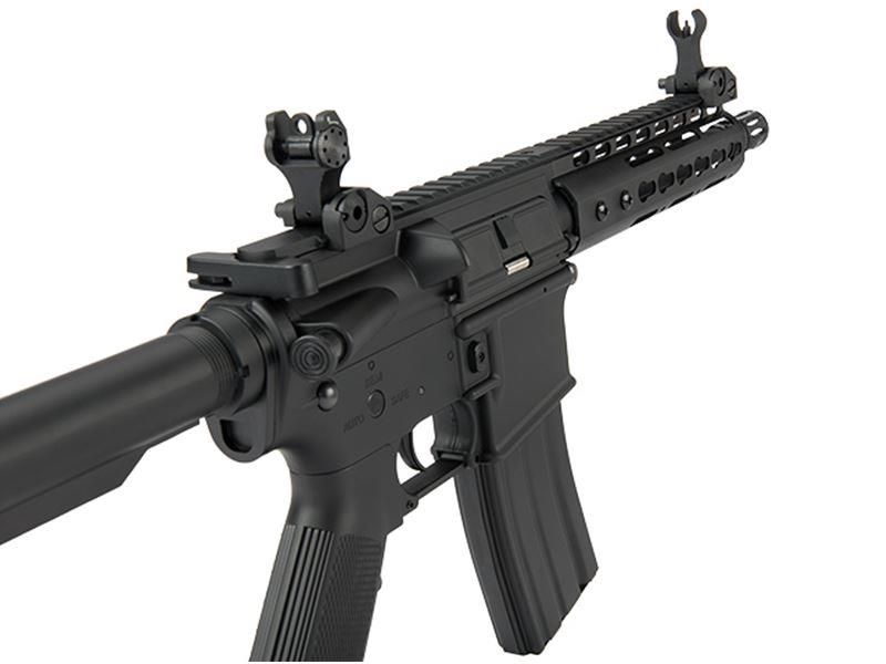 Golden Eagle 7" Keymod RIS AEG (Full Metal Handguard - AEG - Black - F6637)