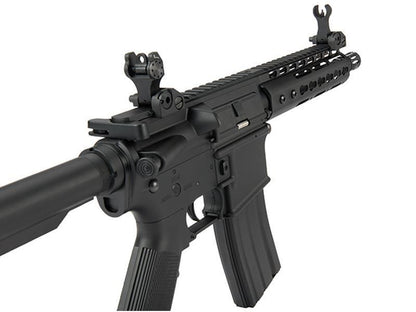 Golden Eagle 7" Keymod RIS AEG (Full Metal Handguard - AEG - Black - F6637)