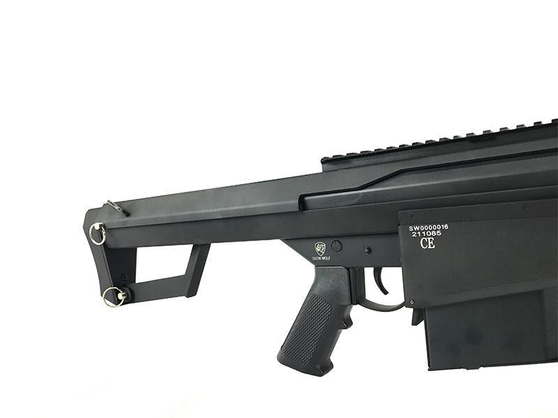 Snow Wolf M82A1 AEG Sniper Rifle Compact (Black - SW-02CQB-Black)