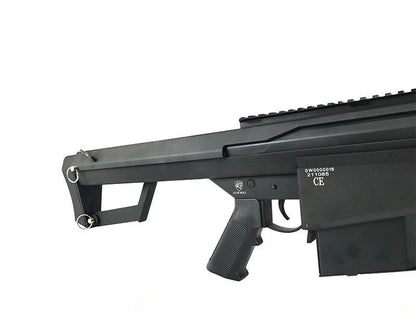 Snow Wolf M82A1 AEG Sniper Rifle Compact (Black - SW-02CQB-Black)