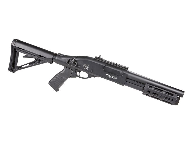 Secutor M870 Velites Invicta Gas Shotgun (M-lok - G-III - Black)