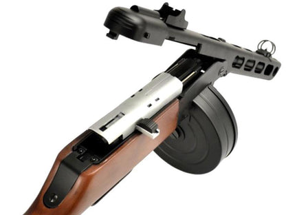 Snow Wolf PPSH AEG (Real Wood - SW-09W - Dual Magazine)