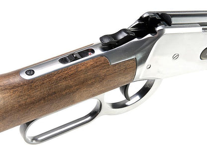 Umarex Legends Cowboy M1894 Lever Action Co2 Rifle (Shell Ejecting - 2.6556 - Silver)