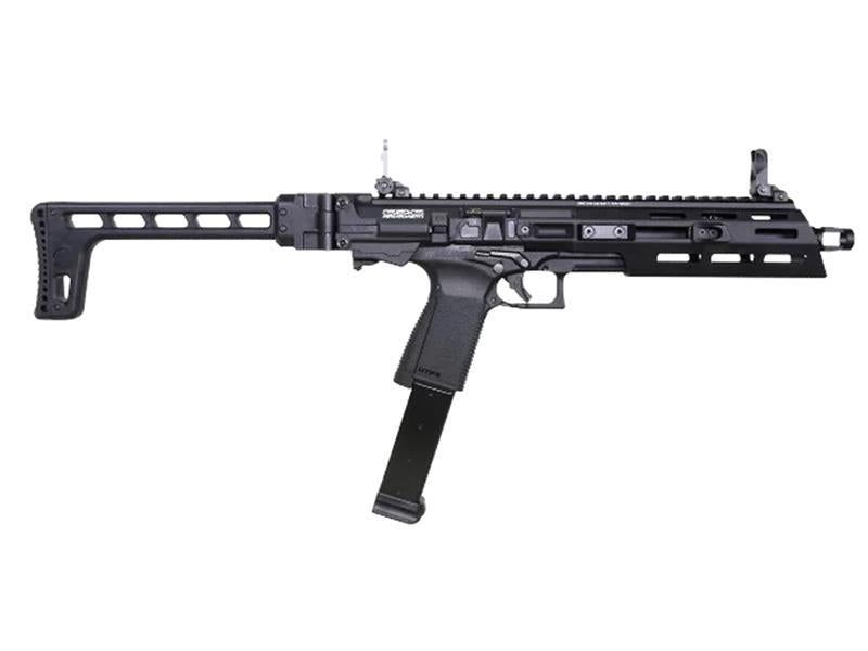 G&G SMC-9 9mm Conversion Carbine Kit with GTP9 Gas Blowback Pistol (Black - GAS-SMC-9MM-BBB-ECM)