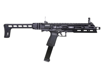 G&G SMC-9 9mm Conversion Carbine Kit with GTP9 Gas Blowback Pistol (Black - GAS-SMC-9MM-BBB-ECM)