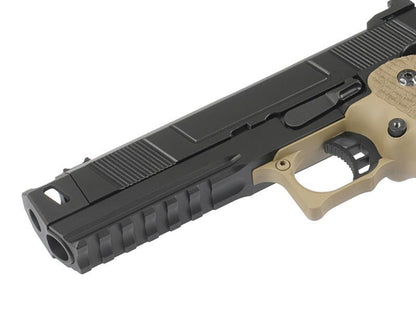 Army Custom 5.1 Hi-Capa with Costa Compensator (Full Metal - Tan - R501)