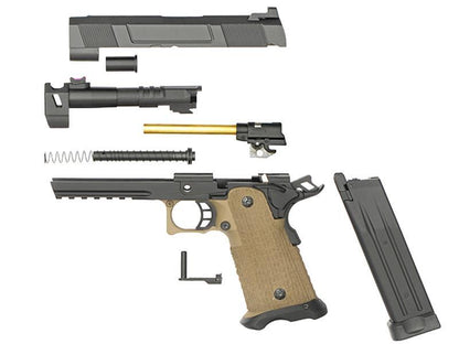 Army Custom 5.1 Hi-Capa with Costa Compensator (Full Metal - Tan - R501)