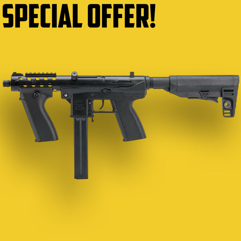 Echo1 General Assault Tool X (GAT)  AEG Sub Machine Gun (Black / GATX - JP129)