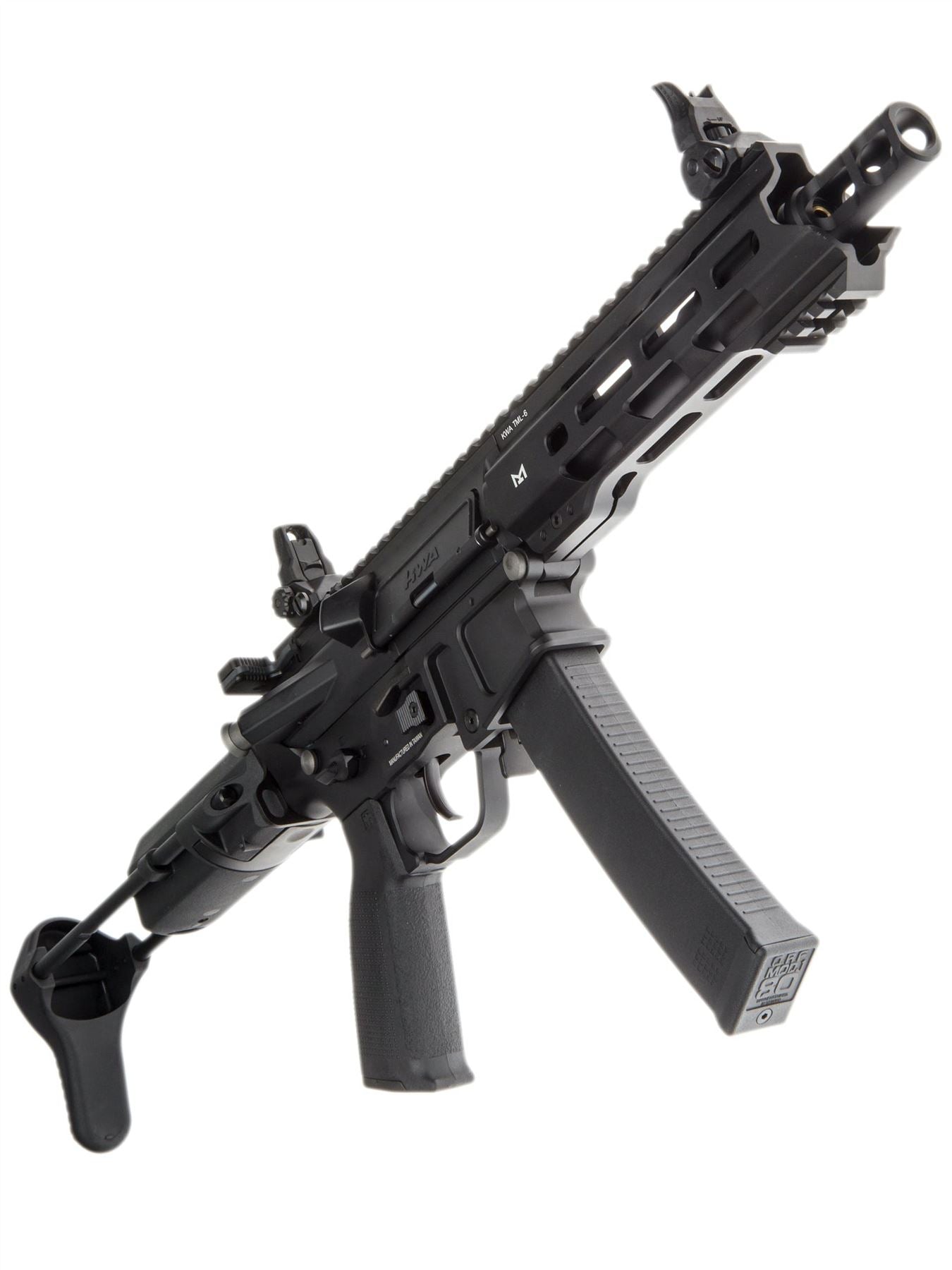 KWA QRF MOD1 AEG 2.5 SMG (Black - MOD1)