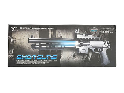 Vigor M870 Custom Tactical Pump Action Shotgun (RIS - Black - Short)