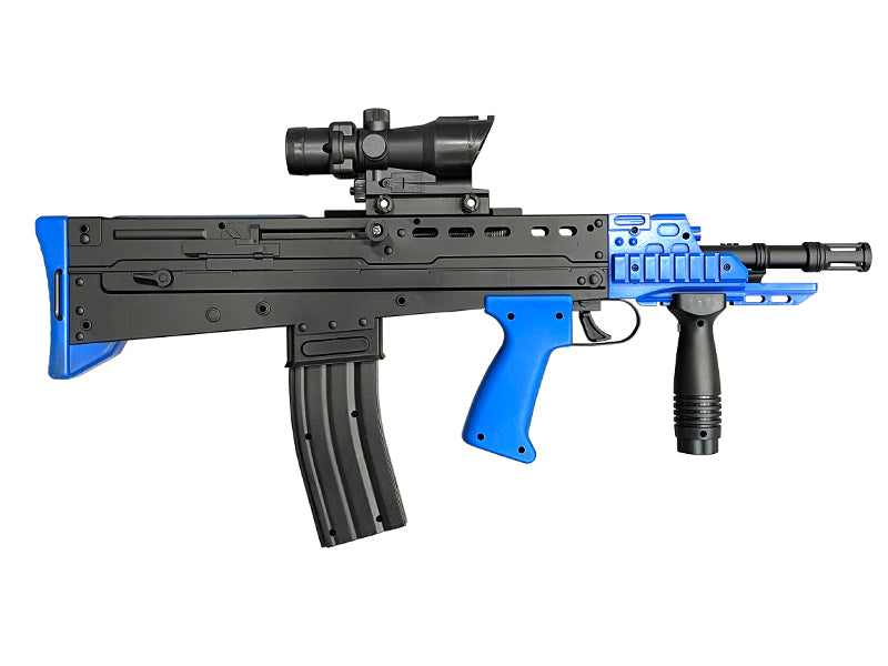 Vigor L86A2 Spring Rifle with Torch and Red Dot Sight (Blue - L86A2)
