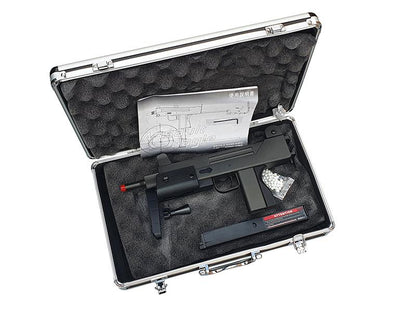HFC HG203 T77 Sub-Machine Gas Blowback Rifle (SMG - HG-203 - With Case)
