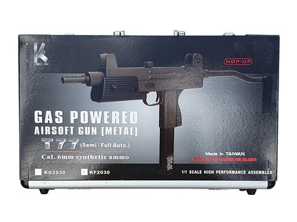 HFC HG203 T77 Sub-Machine Gas Blowback Rifle (SMG - HG-203 - With Case)