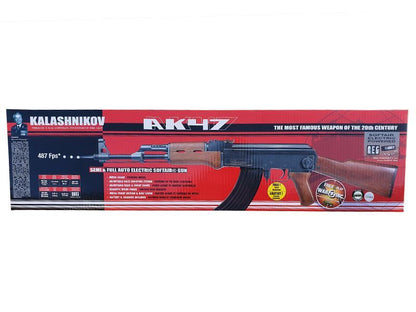 Kalashnikov AK47 AEG Rifle (Inc. 2 Magazines - Bat. and Charger - Cyma - Cybergun - PACK120903G)