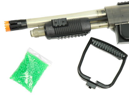 Mossberg M590 Chainsaw Spring Shotgun with 500 BB's (Short - Clear - Cybergun - RT270741)