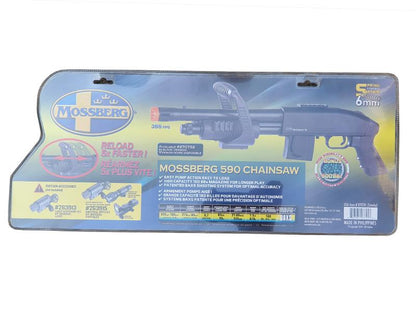 Mossberg M590 Chainsaw Spring Shotgun with 500 BB's (Short - Clear - Cybergun - RT270741)