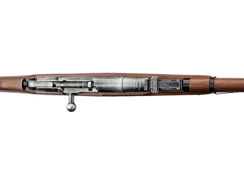 Win Gun Mosin-Nagant M44 Overlord Sniper Rifle (Co2 Powered - Faux Wood Weathered Finish - Bayonet Included)