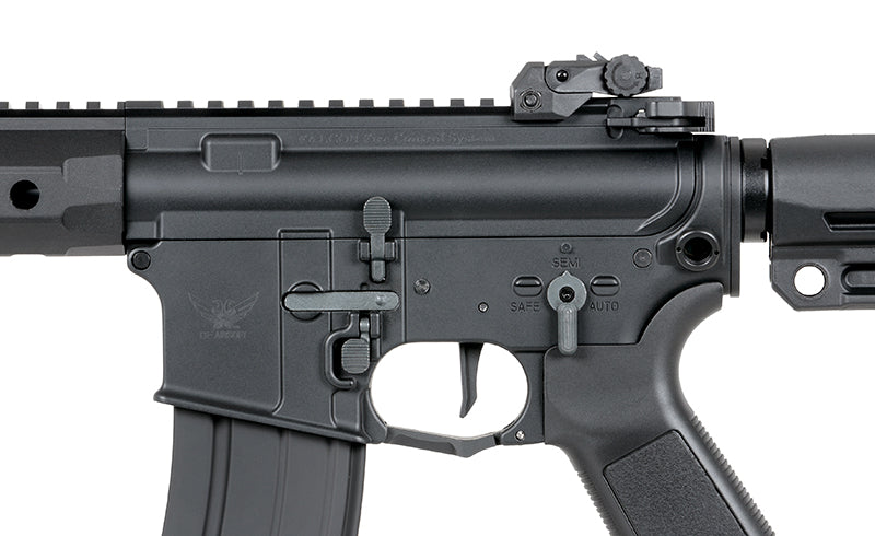 Double Eagle M906B M4 M-Lok with Falcon Fire Control System (Full Metal - Black - M906B)