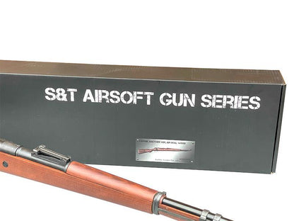S&T KAR98K Spring Sniper Rifle (Real Wood/Steel Bolt - STSPG18RW)