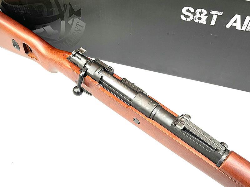 S&T KAR98K Spring Sniper Rifle (Real Wood/Steel Bolt - STSPG18RW)