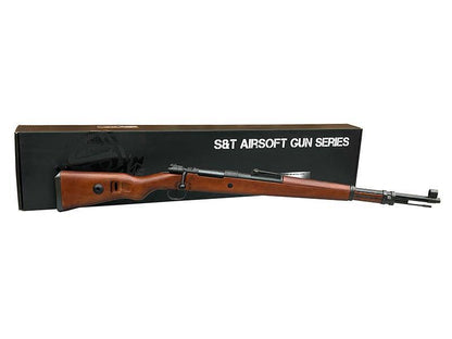 S&T KAR98K Spring Sniper Rifle (Real Wood/Steel Bolt - STSPG18RW)