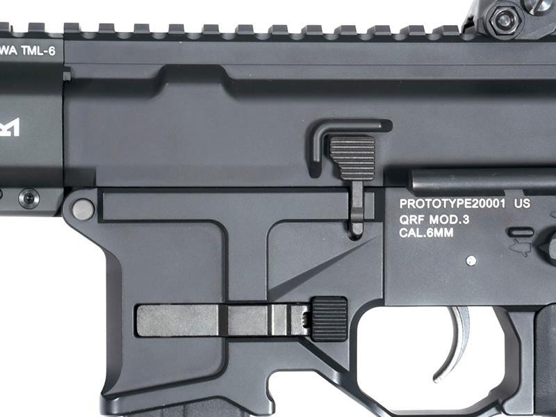 KWA QRF MOD3 AEG 2.5 SMG (Black - MOD3 - 104-01503)
