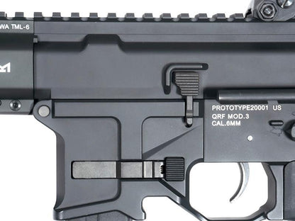 KWA QRF MOD3 AEG 2.5 SMG (Black - MOD3 - 104-01503)