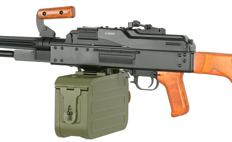 A&K PK Support Rifle (Real Wood Grip and Stock)