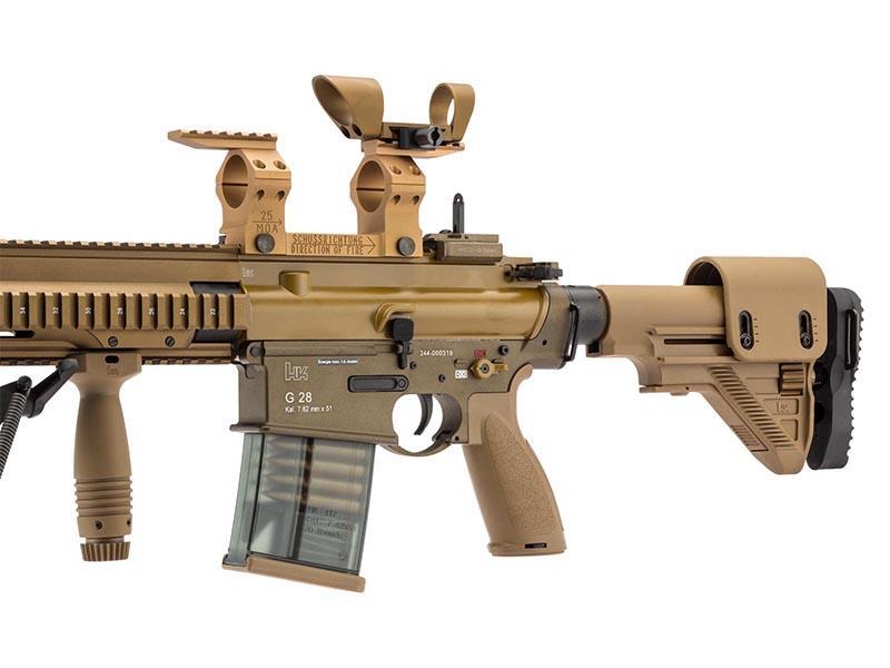 H&K HK-G28 AEG DMR (Full Metal - Bronzed/Tan)