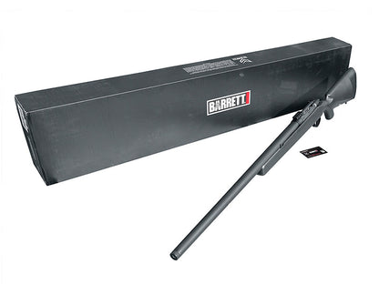 Barrett Firearms by EMG Fieldcraft Precision Bolt-Action Sniper Rifle with Featherweight Zero Trigger (Black - APS - BF-B)