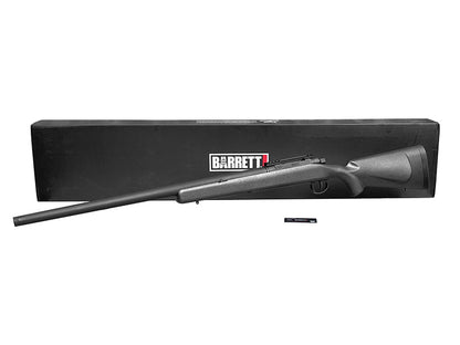 Barrett Firearms by EMG Fieldcraft Precision Bolt-Action Sniper Rifle with Featherweight Zero Trigger (Black - APS - BF-B)