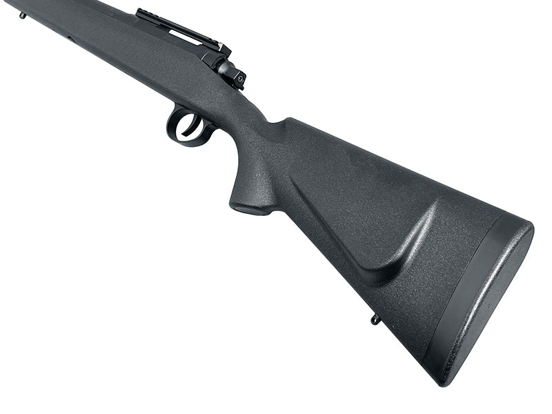 Barrett Firearms by EMG Fieldcraft Precision Bolt-Action Sniper Rifle with Featherweight Zero Trigger (Black - APS - BF-B)