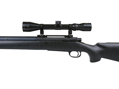 Snow Wolf VSR-10 Spring Sniper Rifle with Scope and Bipod (Black - SW-10B++)