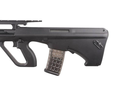 Snow Wolf AUG AEG with Top RIS Rail (SW-020A - Black)