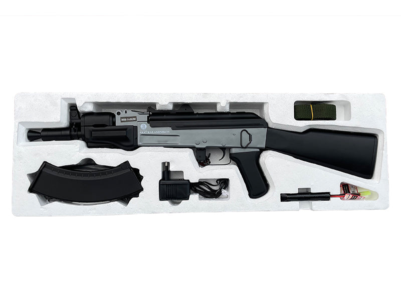 Kalashnikov Beta Spetsnaz AK AEG (With Bat. and Charger, 1 Kilo 0.25g BB Pellets and Rifle Bag - 120913)